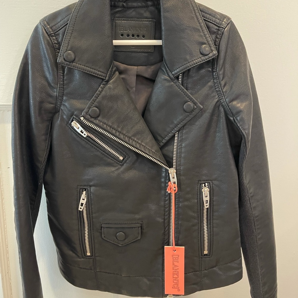 Blank NYC
Girl's Onyx Faux Leather Jacket WITH TAGS